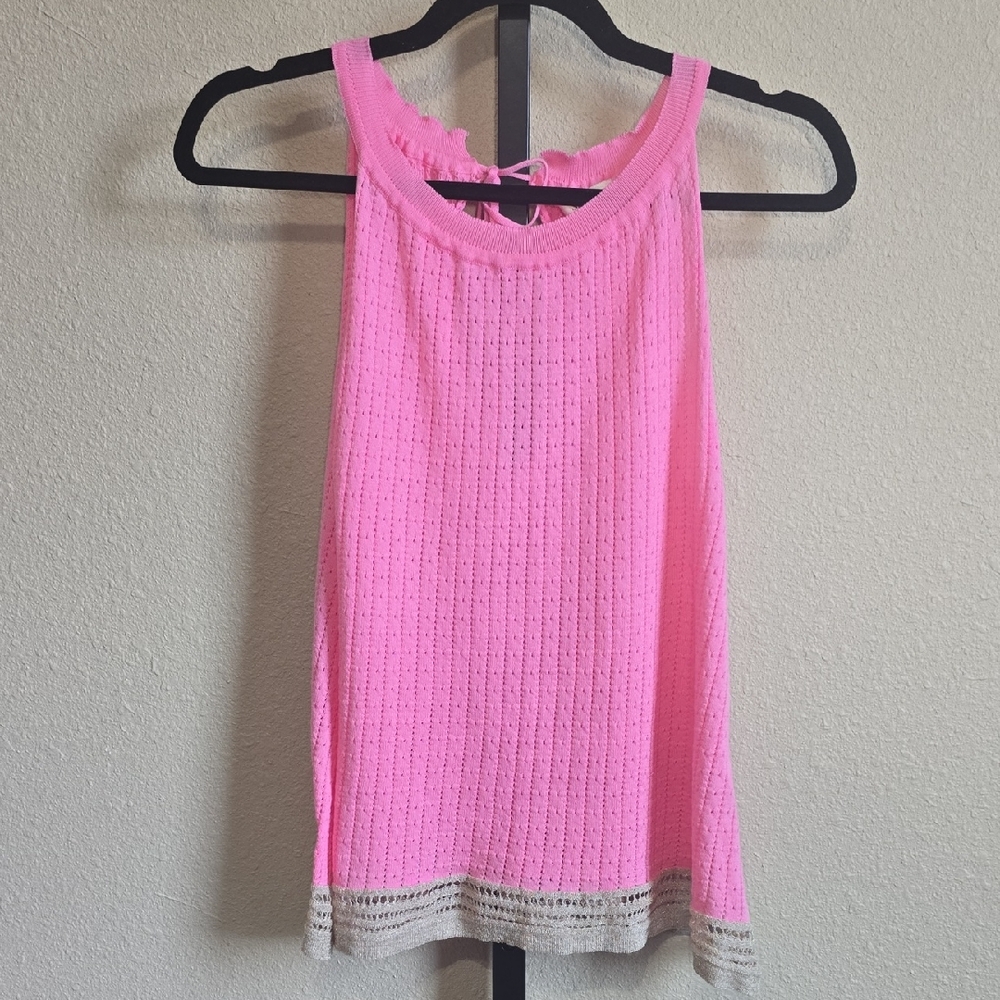 NWOT Suoli Pink Top. IT Size 42. US Medium